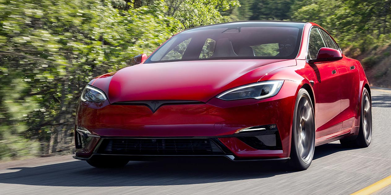 Tesla Model S front