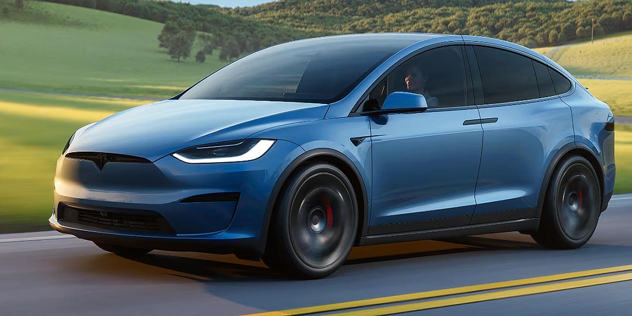 Tesla Model X front