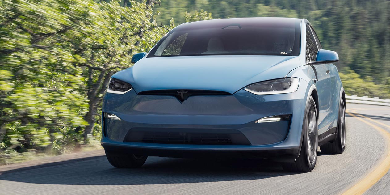 Tesla Model X front