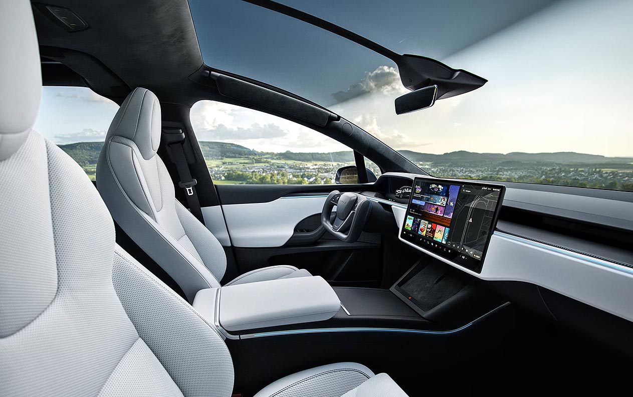 Tesla Model X interior