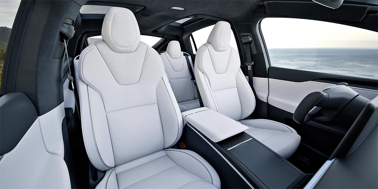 Tesla Model X interior