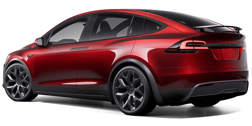 Tesla Model X back