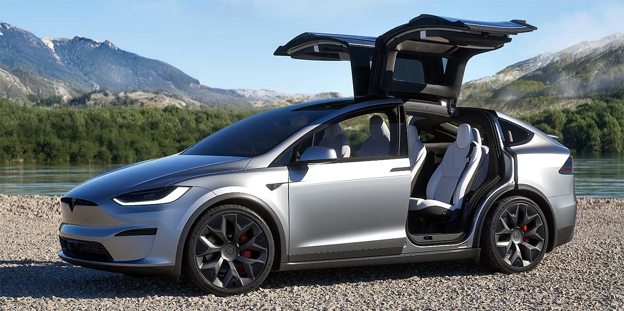 Tesla Model X side
