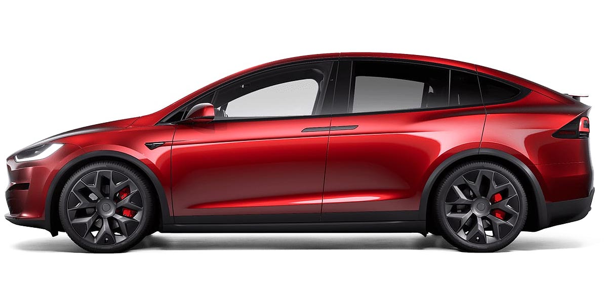 Tesla Model X side