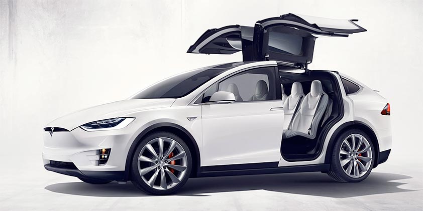 Tesla Model X front