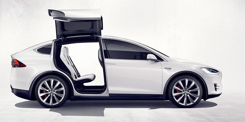 Tesla Model X side
