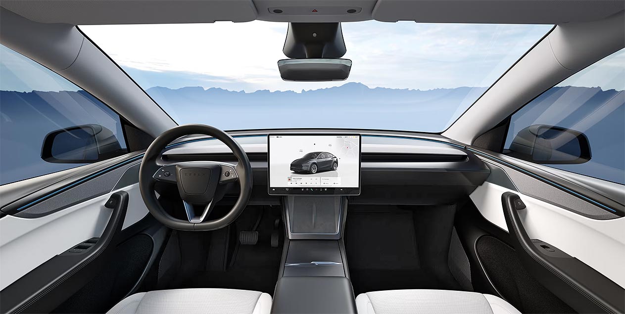 Tesla Model Y interior