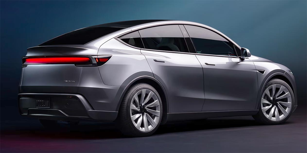 Tesla Model Y back