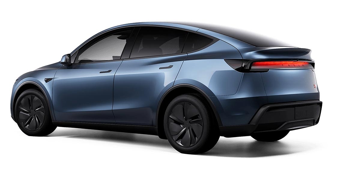 Tesla Model Y back