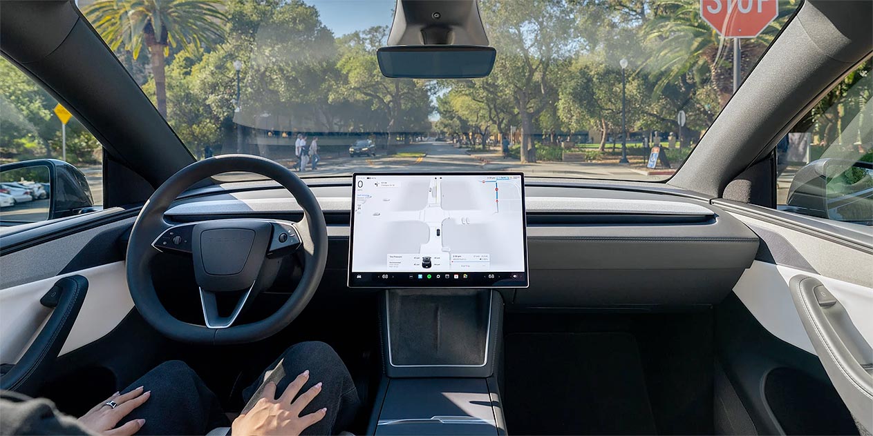 Tesla Model Y L interior