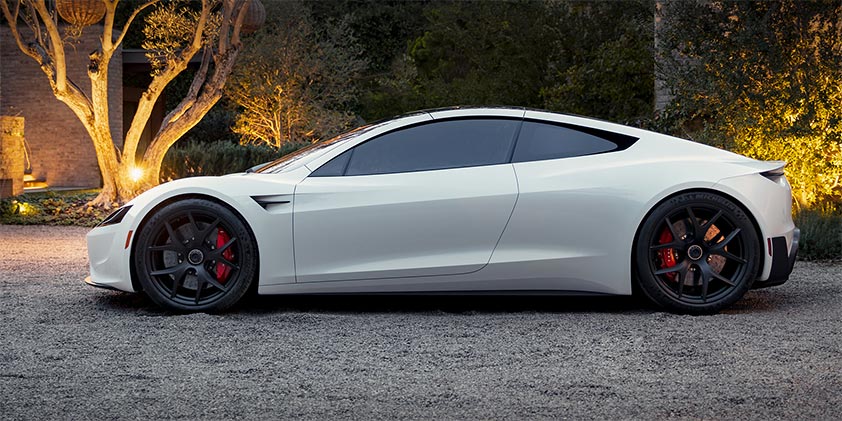 Tesla Roadster side