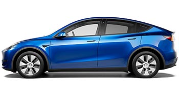 Tesla electric vehicles