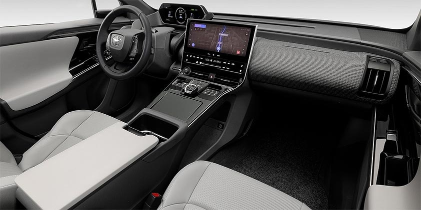 Toyota bZ4X interior