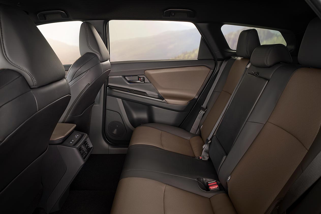 Toyota bZ4X Touring interior