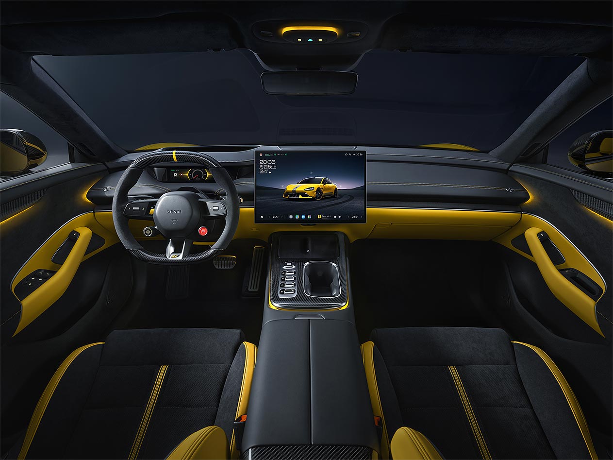 Xiaomi SU7 Ultra interior